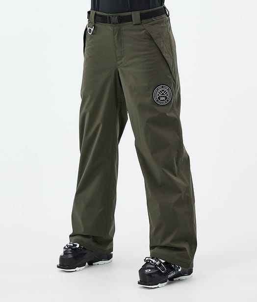 Dope Blizzard W Skidbyxa Dam Olive Green