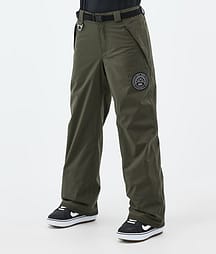 Dope Blizzard W Snowboardbyxa Dam Olive Green
