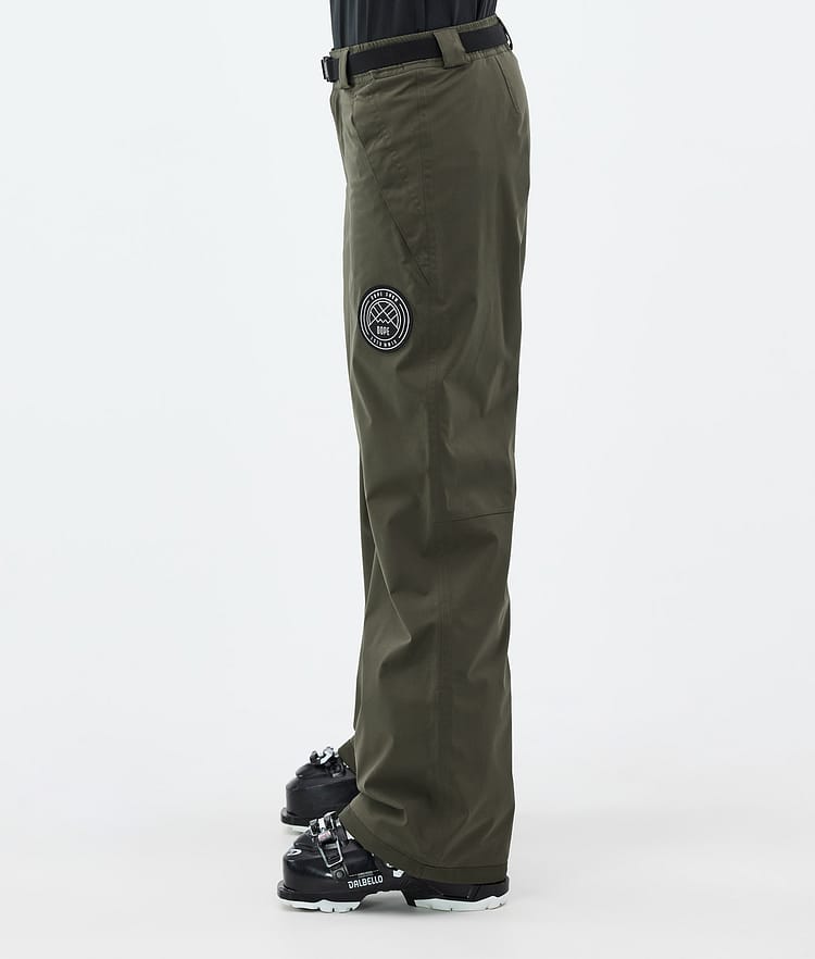 Dope Blizzard W Skidbyxa Dam Olive Green, Bild 3 av 5