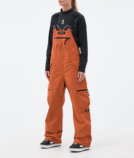 Dope Vertex W Snowboardbyxa Dam Burned Orange