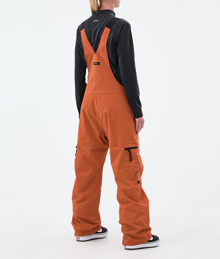 Dope Vertex W Snowboardbyxa Dam Burned Orange, Bild 4 av 7