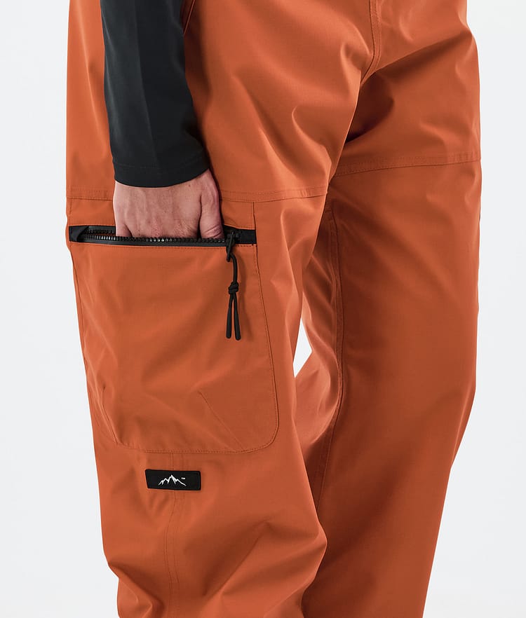 Dope Vertex W Snowboardbyxa Dam Burned Orange, Bild 7 av 7
