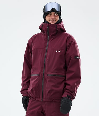 Dope Vertex Skidjacka Man Burgundy