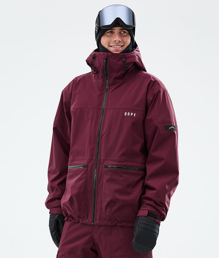 Dope Vertex Skidjacka Herr Burgundy, Bild 1 av 8