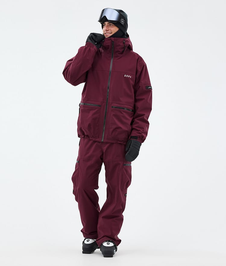Dope Vertex Skidjacka Herr Burgundy, Bild 2 av 8