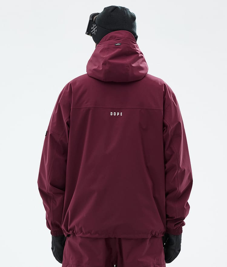 Dope Vertex Snowboardjacka Herr Burgundy, Bild 6 av 8