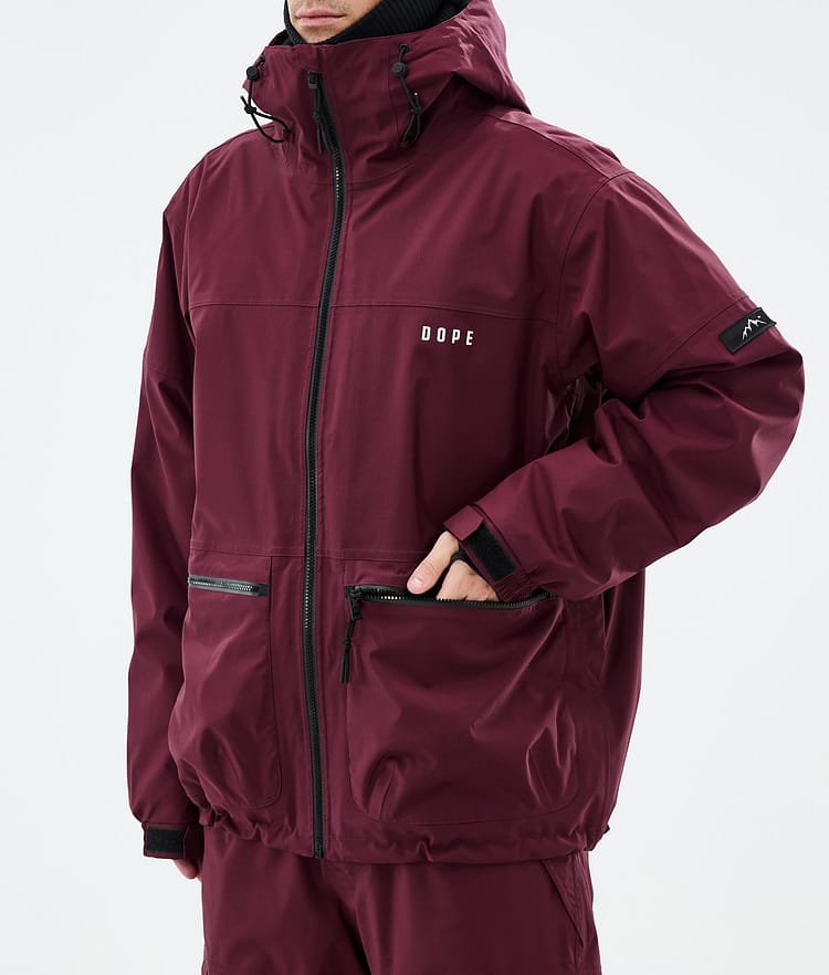 Dope Vertex Skidjacka Herr Burgundy, Bild 7 av 8