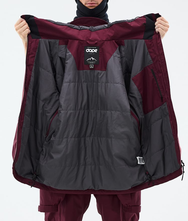 Dope Vertex Skidjacka Herr Burgundy, Bild 8 av 8