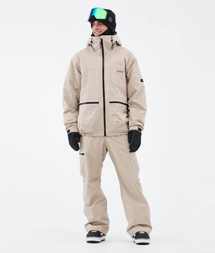 Dope Vertex Snowboardjacka Herr Sand, Bild 2 av 8