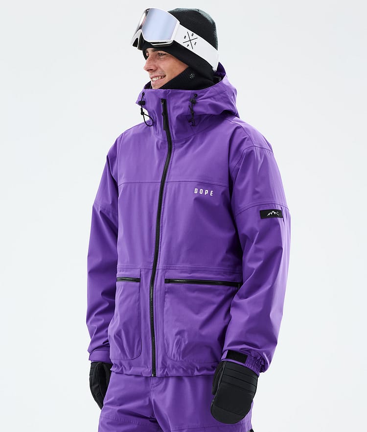 Dope Vertex Snowboardjacka Herr Vivid Purple, Bild 1 av 8