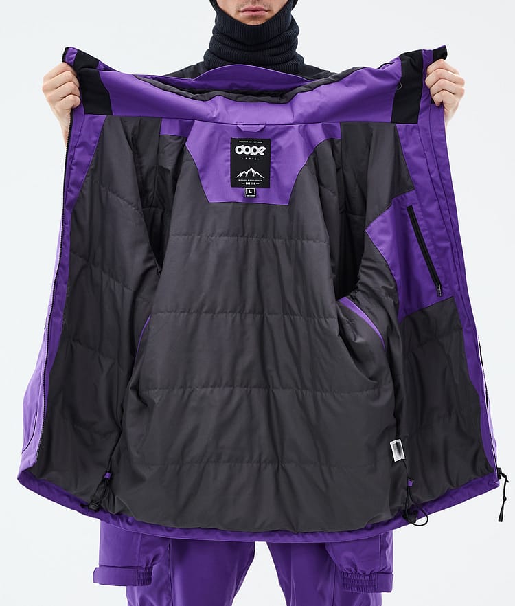 Dope Vertex Skidjacka Herr Vivid Purple, Bild 8 av 8