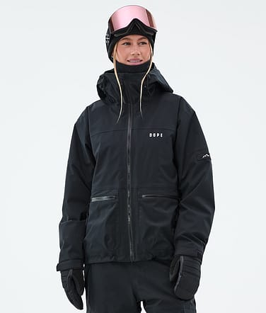 Dope Vertex W Snowboardjacka Dam Black
