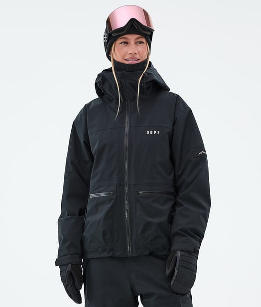 Dope Vertex W Snowboardjacka Dam Black