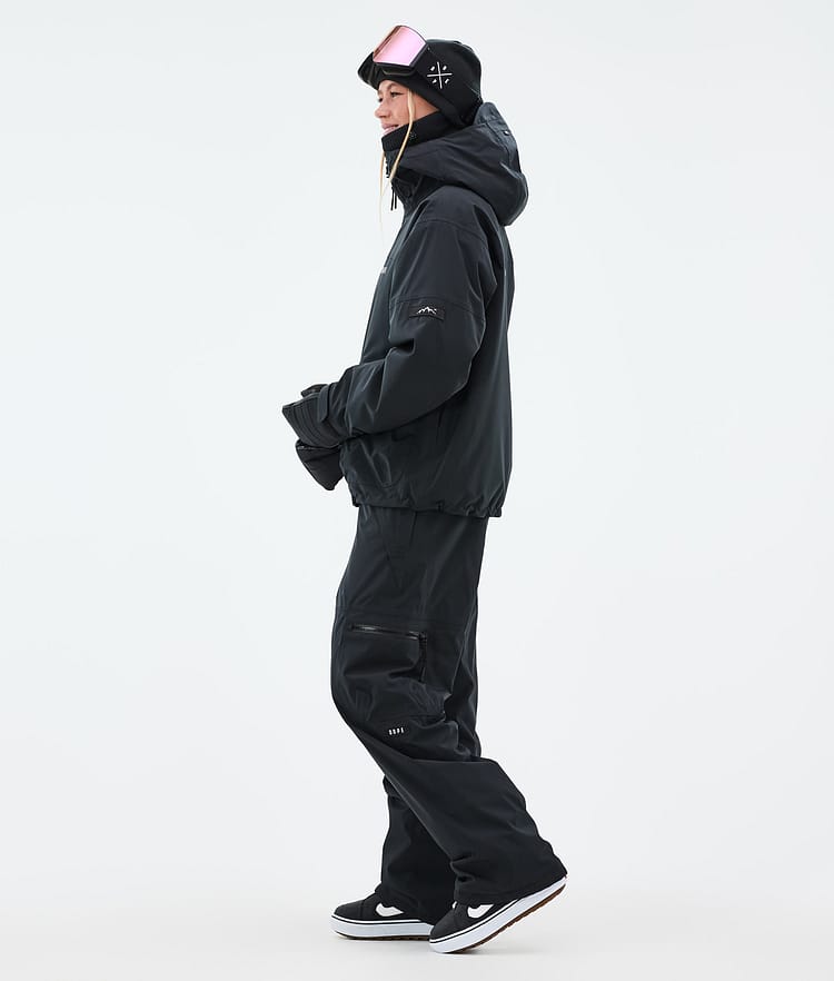 Dope Vertex W Snowboardjacka Dam Black, Bild 3 av 8