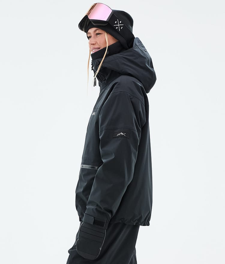 Dope Vertex W Snowboardjacka Dam Black, Bild 5 av 8