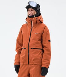 Dope Vertex W Snowboardjacka Dam Burned Orange