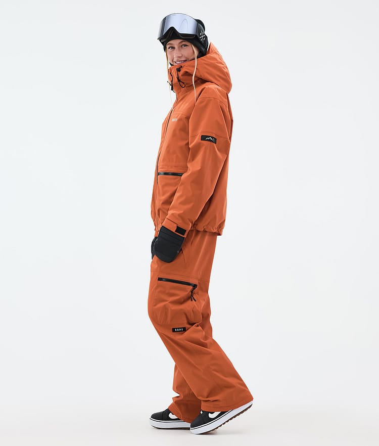 Dope Vertex W Snowboardjacka Dam Burned Orange, Bild 3 av 8