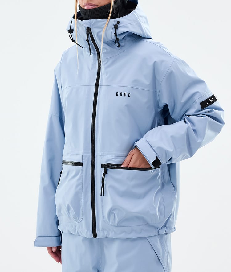 Dope Vertex W Snowboardjacka Dam Light Blue, Bild 7 av 8