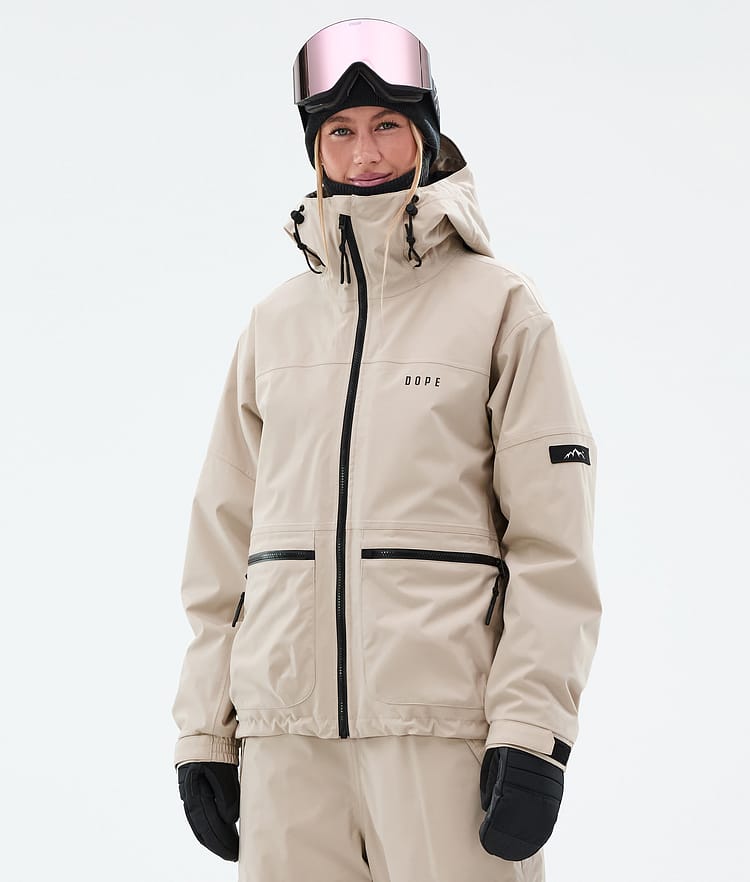 Dope Vertex W Snowboardjacka Dam Sand, Bild 1 av 8