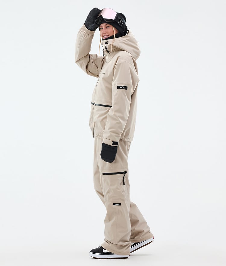 Dope Vertex W Snowboardjacka Dam Sand, Bild 3 av 8