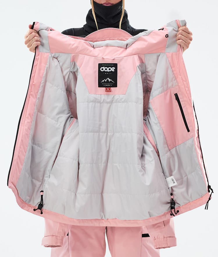 Dope Vertex W Snowboardjacka Dam Soft Pink, Bild 8 av 8