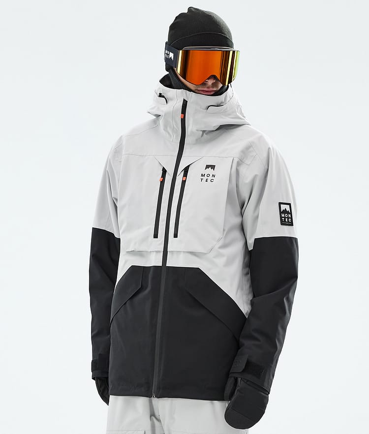 Montec Arch Skidjacka Herr Light Grey/Black, Bild 1 av 10
