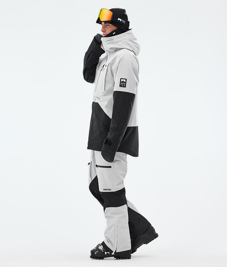 Montec Arch Skidjacka Herr Light Grey/Black, Bild 4 av 10