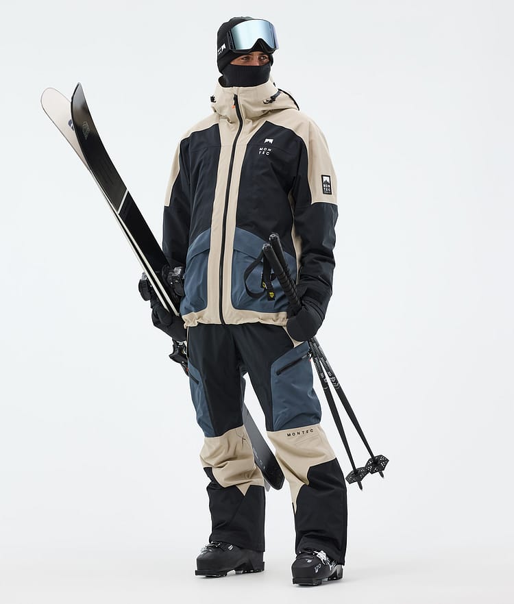 Montec Morpheus Skidjacka Herr Sand/Black/Metal Blue, Bild 3 av 10