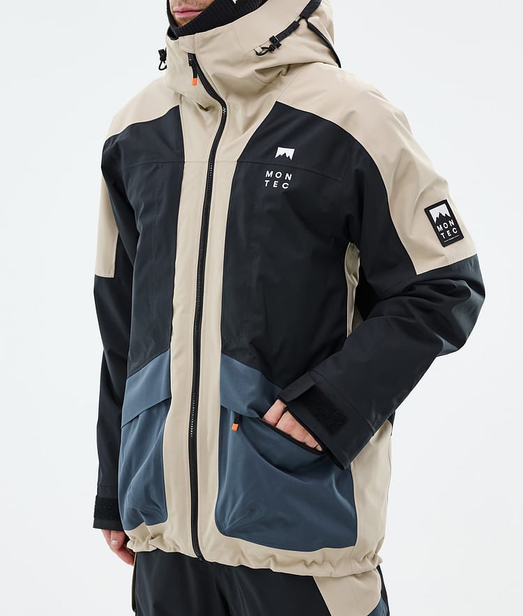 Montec Morpheus Skidjacka Herr Sand/Black/Metal Blue, Bild 8 av 10