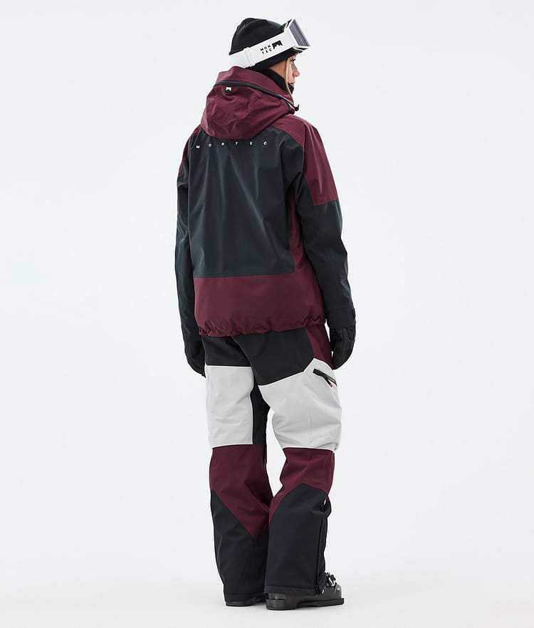 Montec Morpheus W Skidjacka Dam Burgundy/Black/Light Grey, Bild 5 av 10