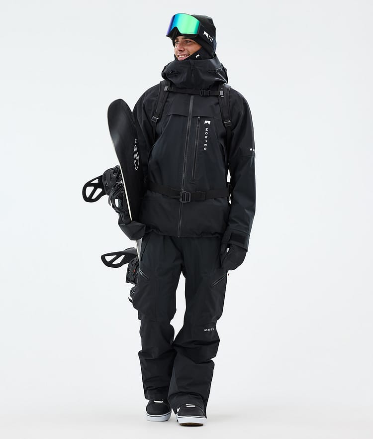Montec Oracle Snowboardjacka Herr Black, Bild 3 av 10