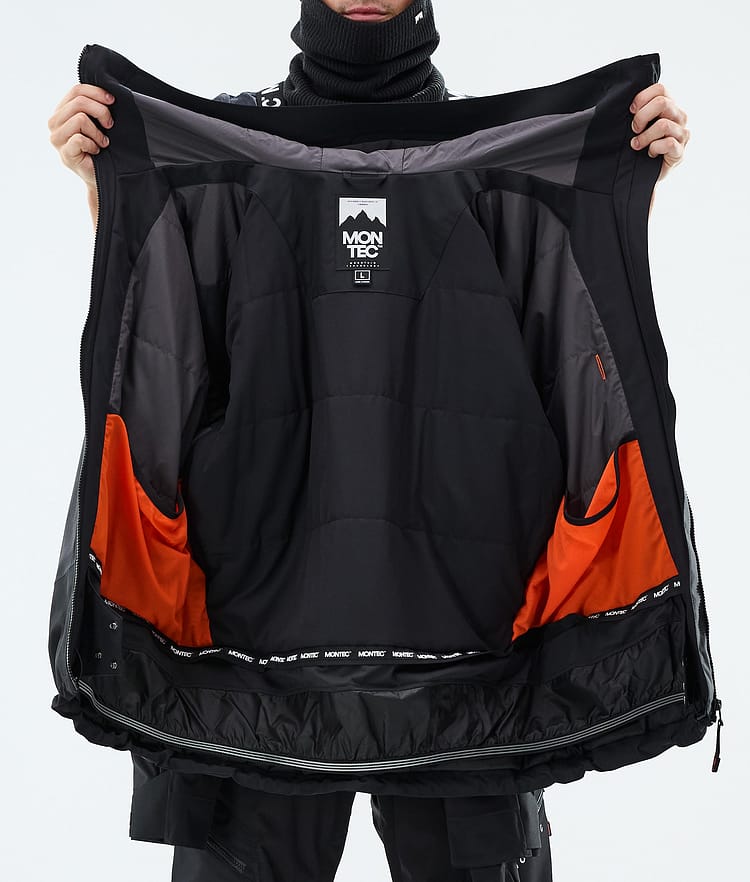 Montec Oracle Snowboardjacka Herr Black, Bild 9 av 9