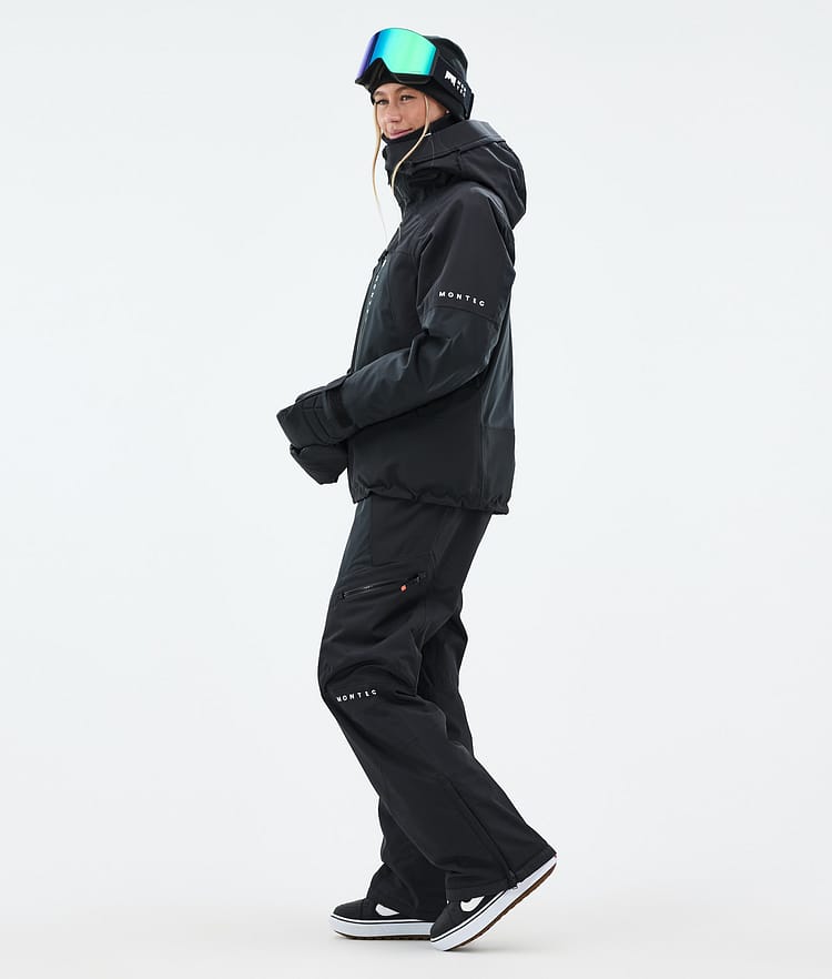 Montec Oracle W Snowboardjacka Dam Black, Bild 4 av 10