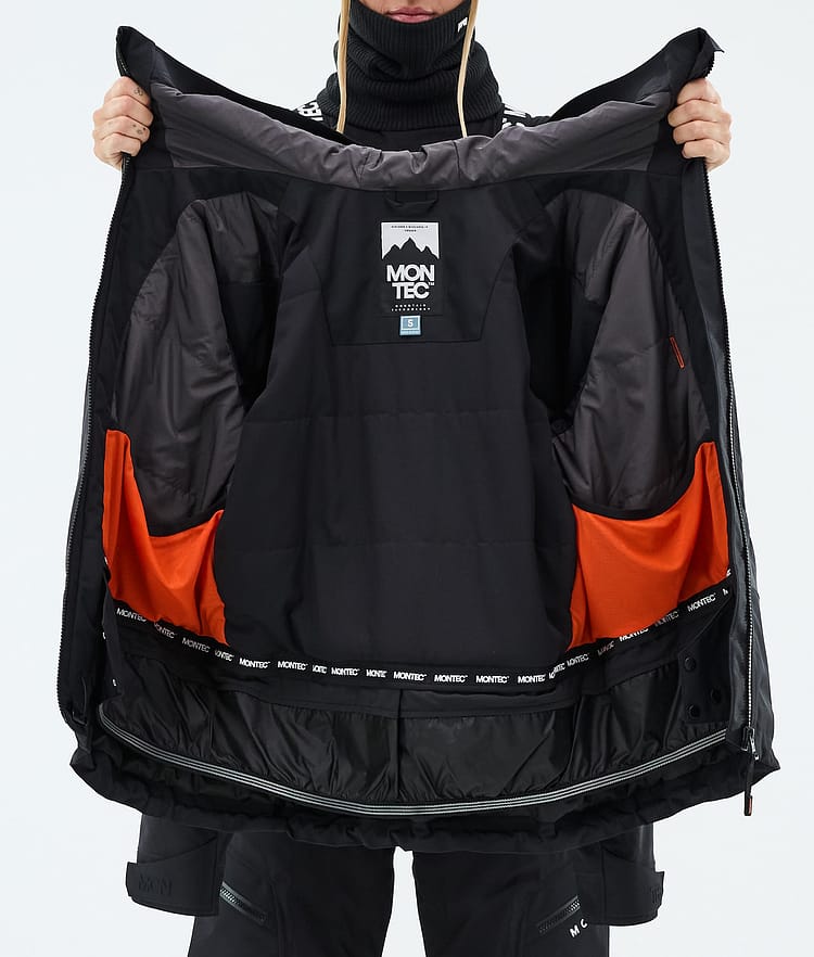 Montec Oracle W Snowboardjacka Dam Black, Image 9 of 9