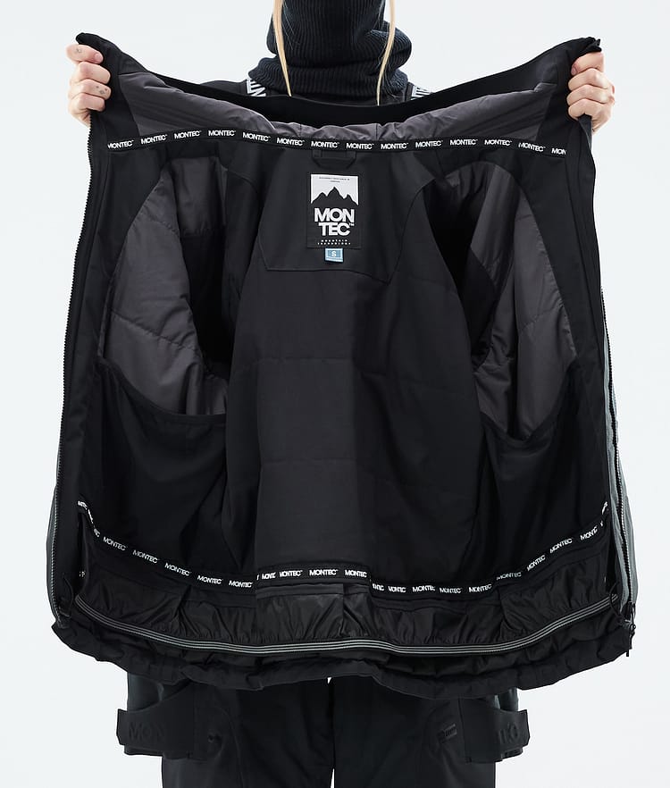 Montec Oracle W Snowboardjacka Dam Black, Bild 10 av 10