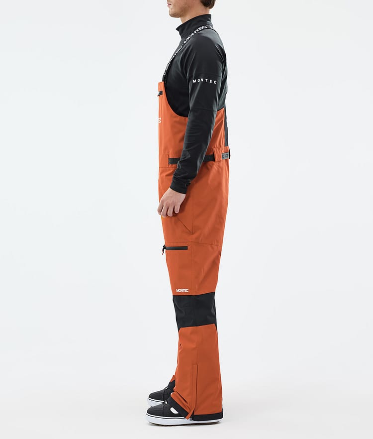 Montec Arch Snowboardbyxa Herr Burned Orange/Black, Bild 2 av 6