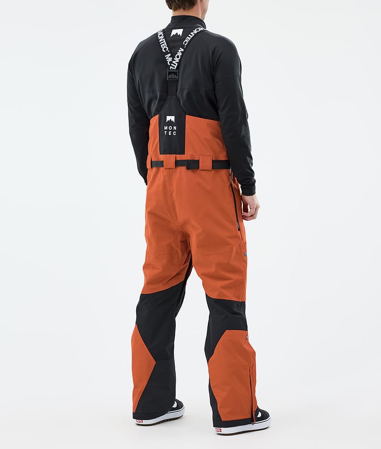 Montec Arch Snowboardbyxa Herr Burned Orange/Black, Bild 3 av 6