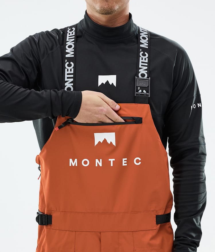 Montec Arch Skidbyxa Herr Burned Orange/Black, Bild 5 av 6