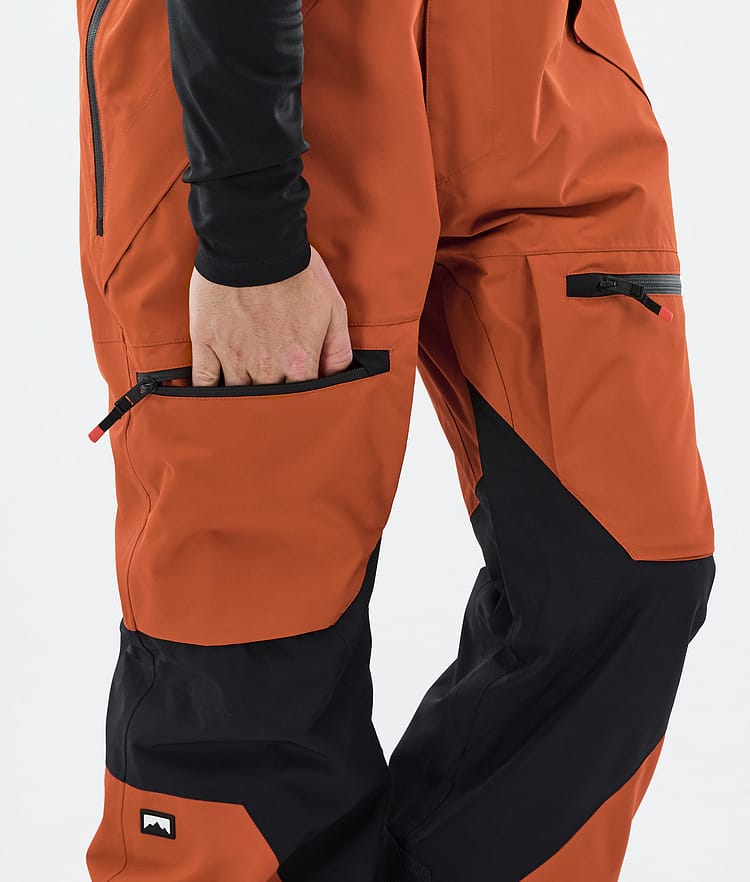 Montec Arch Snowboardbyxa Herr Burned Orange/Black, Bild 6 av 6