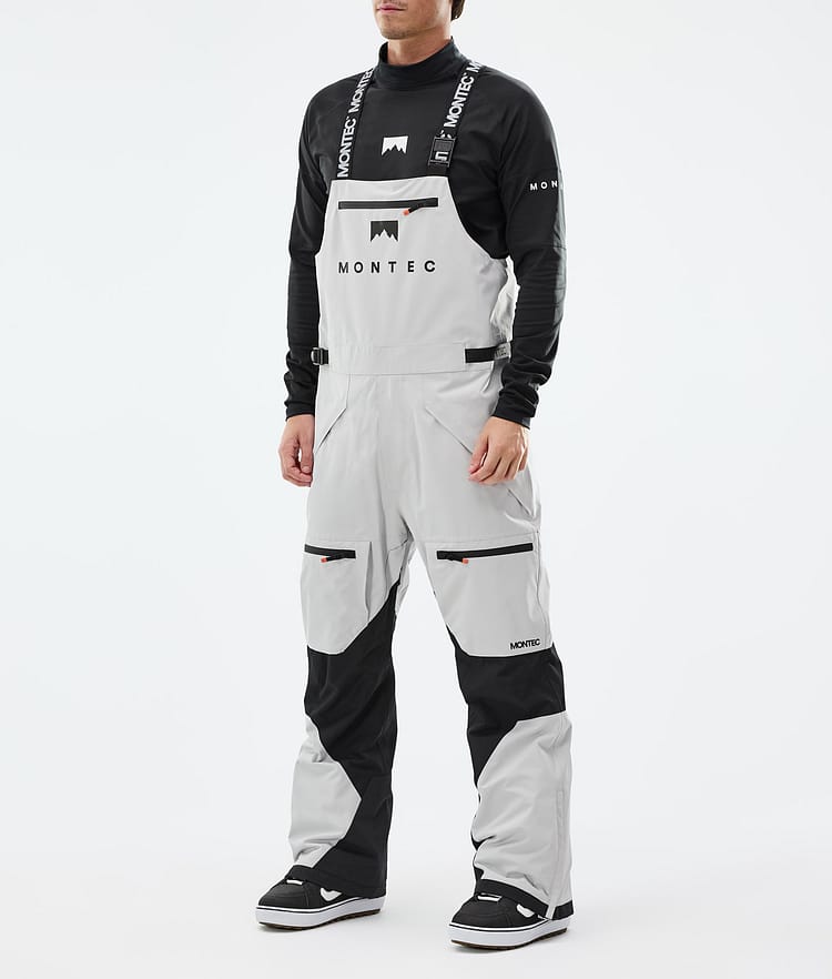 Montec Arch Snowboardbyxa Herr Light Grey/Black, Bild 1 av 6