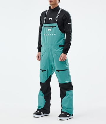 Montec Arch Snowboardbyxa Man Turquoise/Black