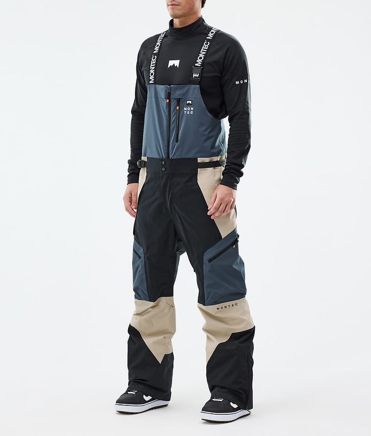 Montec Dozer Snowboardbyxa Herr Metal Blue/Black/Sand, Bild 1 av 6