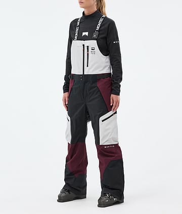 Montec Dozer W Skidbyxa Dam Light Grey/Black/Burgundy