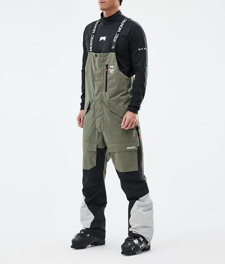 Montec Fawk Skidbyxa Herr Greenish/Black/Light Grey, Bild 1 av 6