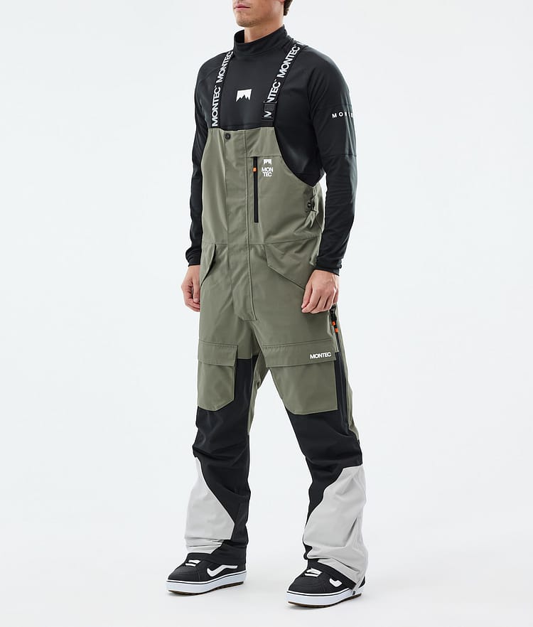 Montec Fawk Snowboardbyxa Herr Greenish/Black/Light Grey, Bild 1 av 6