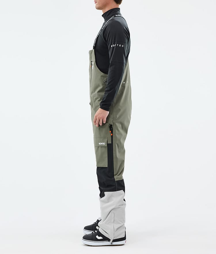 Montec Fawk Snowboardbyxa Herr Greenish/Black/Light Grey, Bild 2 av 6