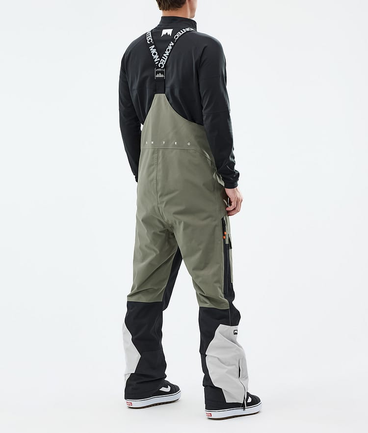 Montec Fawk Snowboardbyxa Herr Greenish/Black/Light Grey, Bild 3 av 6