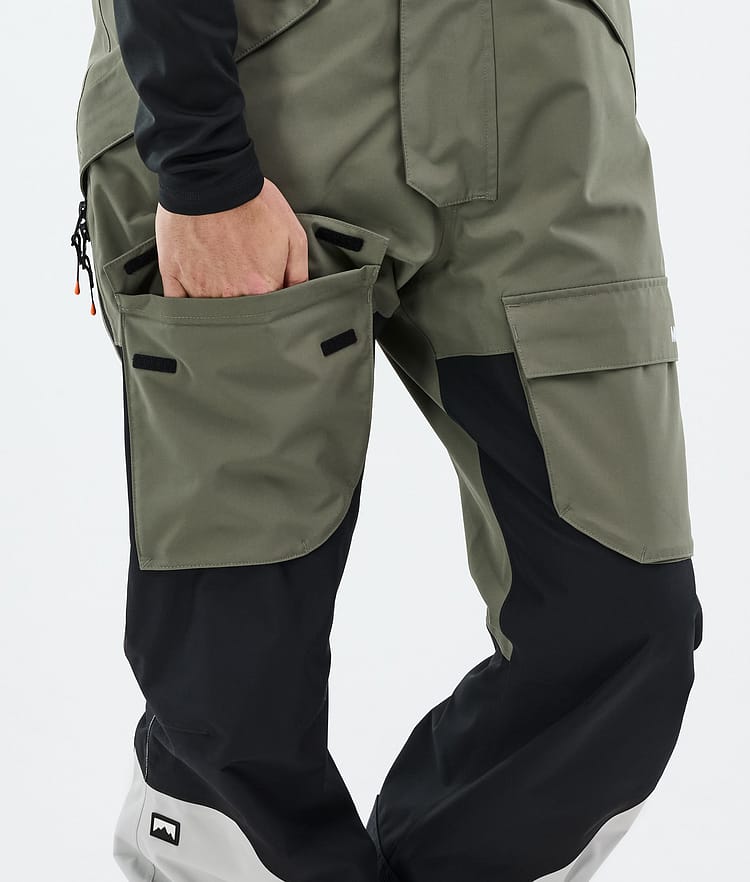 Montec Fawk Snowboardbyxa Herr Greenish/Black/Light Grey, Bild 6 av 6