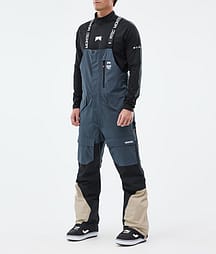 Montec Fawk Snowboardbyxa Herr Metal Blue/Black/Sand