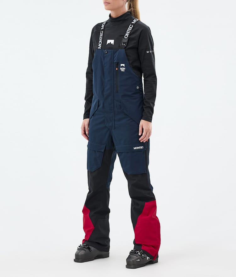 Montec Fawk W Skidbyxa Dam Dark Blue/Black/Deep Red, Bild 1 av 6